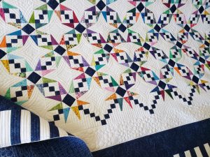 doubled Charmed quilt/ made to order
