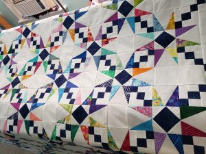 doubled Charmed quilt/ made to order