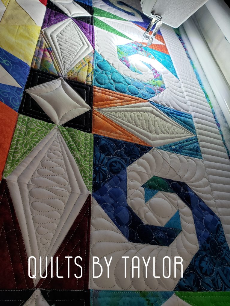 Quilts For Sale/ Quilt for Sale/ Quilt for Sale Handmade Rainbow Quilt/ Storm at sea variation /rainbow/ customer order
