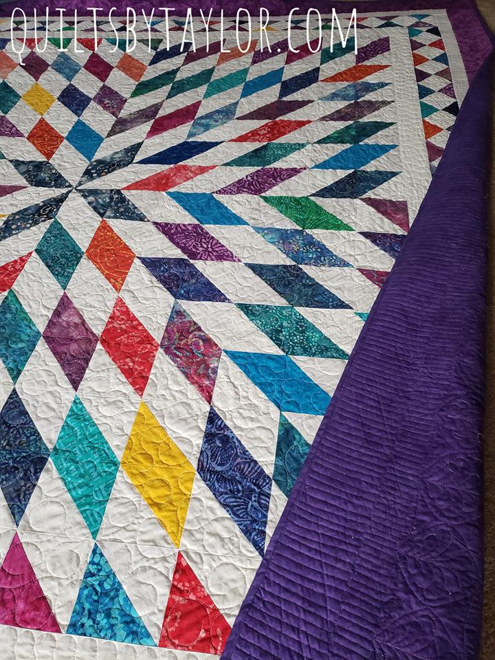Quilts For Sale/ Quilt for Sale/ Quilt for Sale Handmade Radiant Star Quilt/ Made to order